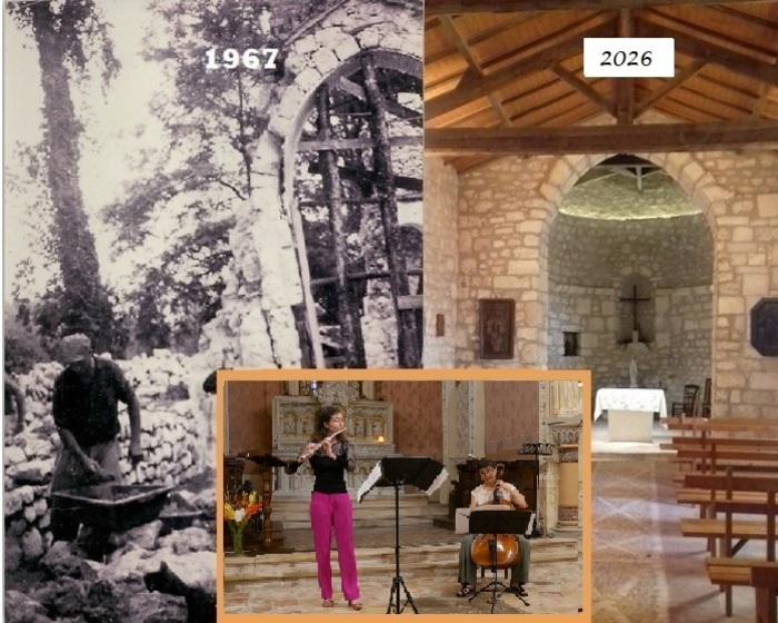 Découvrez l&rsquo;histoire d&rsquo;une chapelle du XIème siècle et participez à un concert classique, Chapelle Saint-Mayme, Pomport