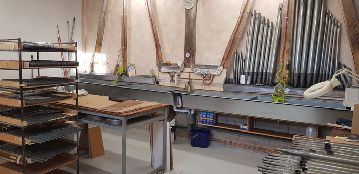 Découvrez un atelier de facture d’orgues, SAS Laurent Plet Atelier, Macey
