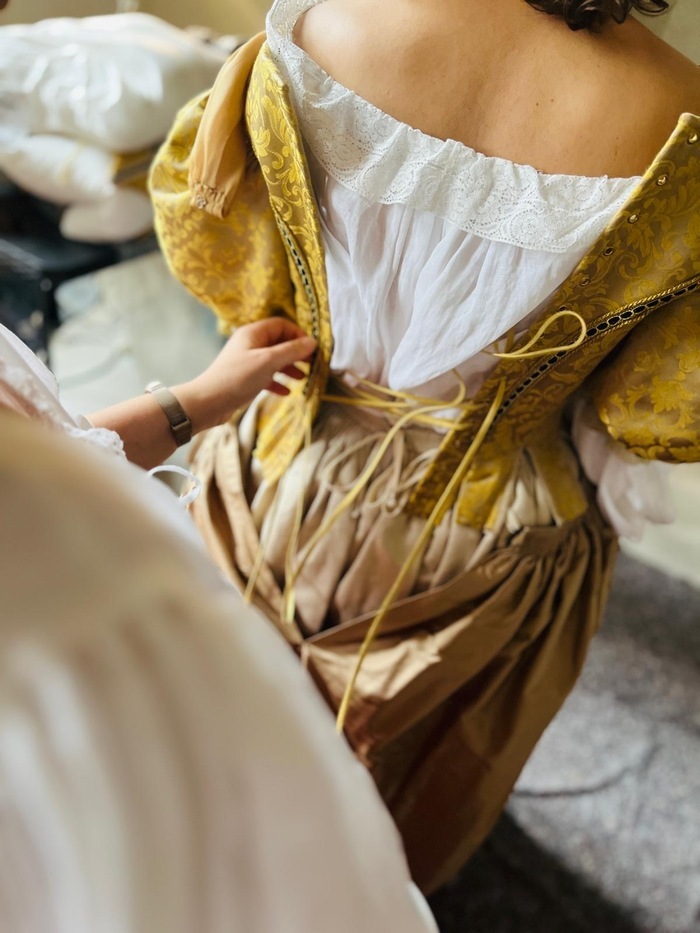 Démonstration : à la découverte du XVIIe siècle et du costume historique ! Domaine de Bois-Héroult Bois-Héroult