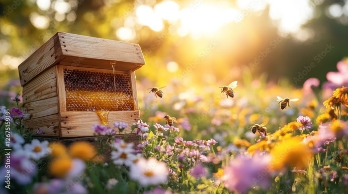 Démonstration : les abeilles s’invitent dans le parc du château d’Acquigny, Château d’Acquigny, Acquigny