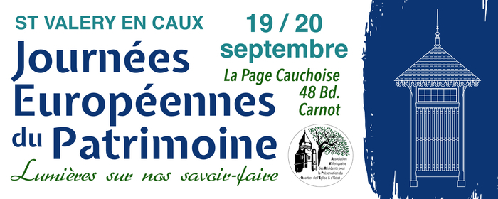 Démonstration : lumières sur nos savoir-faire, « La Page Cauchoise », Saint-Valery-en-Caux