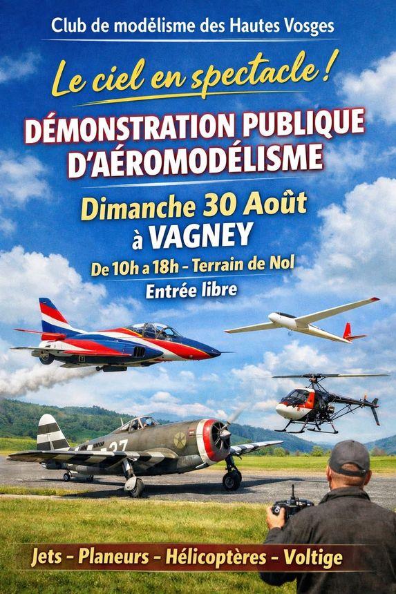 Démonstration publique d’aéromodelisme Le Syndicat