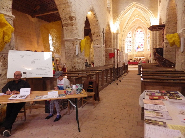 Des écrivains vous présentent leurs livres, Église Saint-Pierre-Saint-Paul, Montmort-Lucy