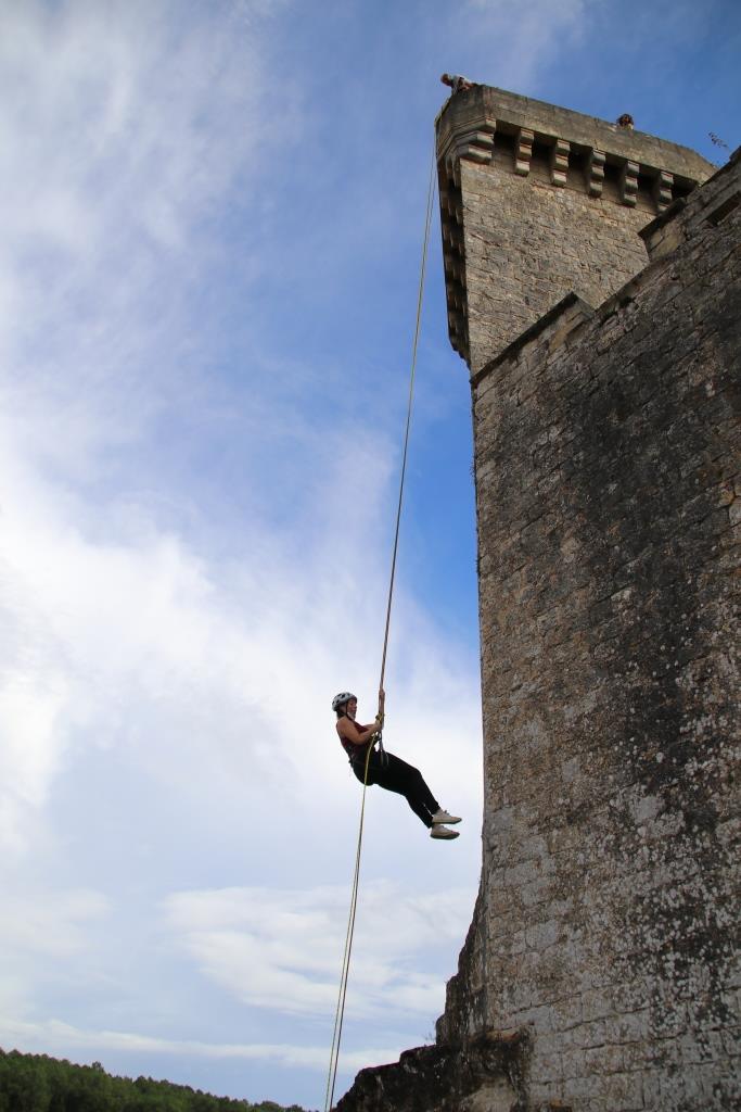 Descente en rappel Saint-Front-sur-Lémance