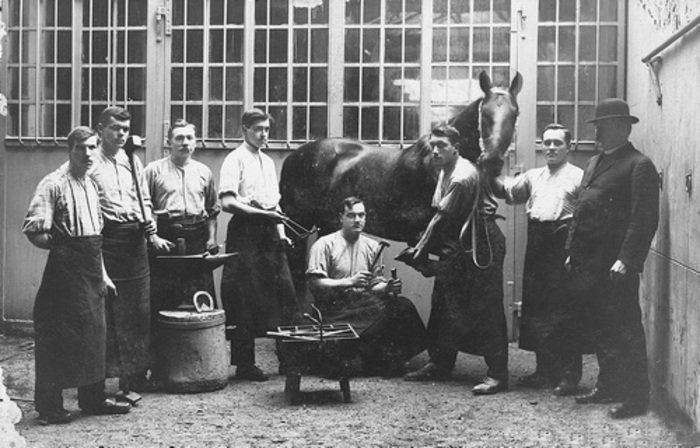 Diaporama commenté des métiers d'autrefois de Plobsheim La maison du Cantonnier Plobsheim