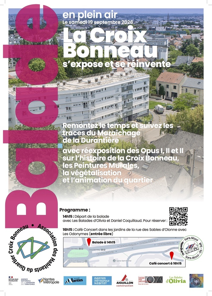 Du maraîchage à nos jours, la nature à la Durantière 4 Place de la Croix Bonneau Nantes