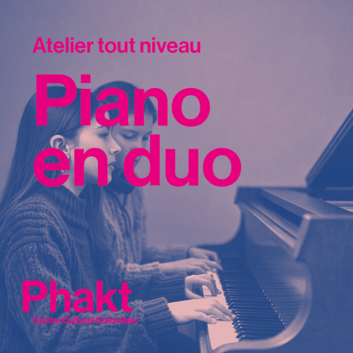 Duo piano PHAKT Centre Culturel Colombier Rennes