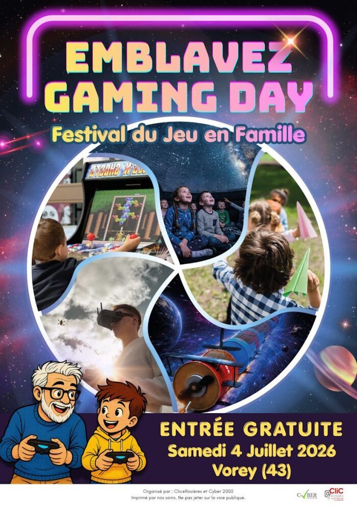 Emblavez Gaming Day, ncienne usine CIV, Vorey