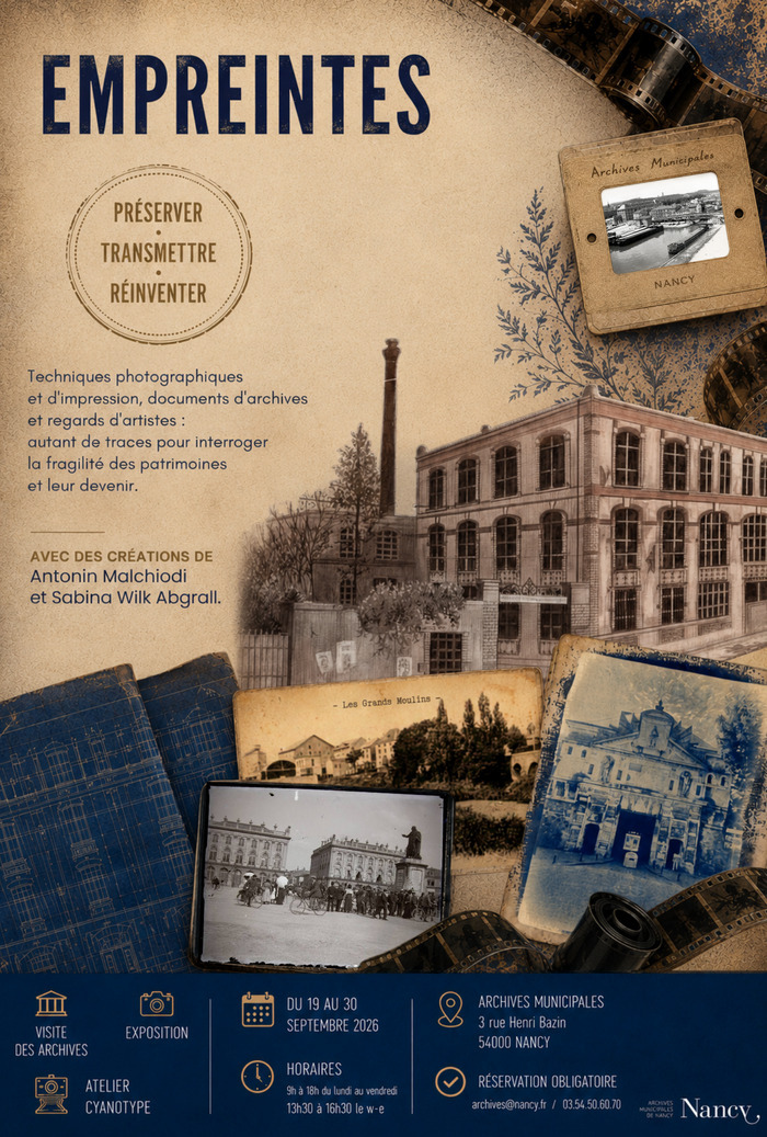 Empreintes Archives municipales Nancy