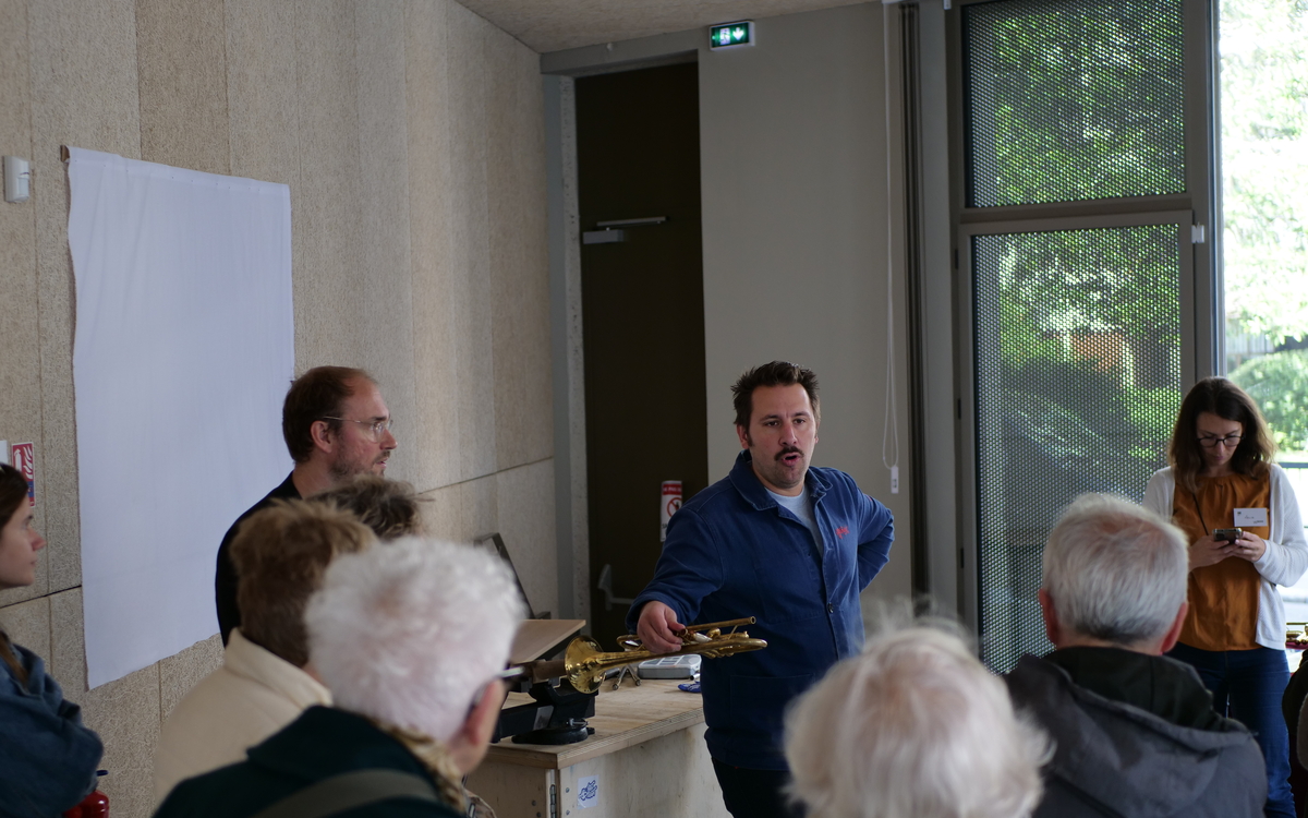 Enregistrement public du podcast "Les Cuivres à la française" Le Pavillon de la Sirène  Paris