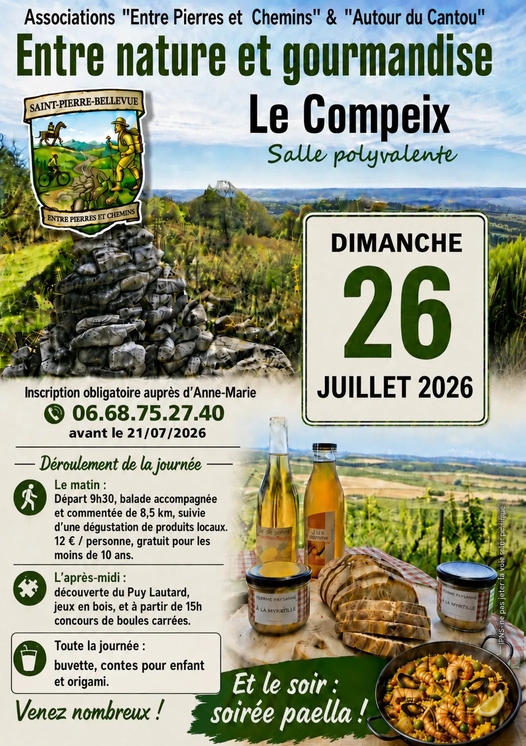 Entre Nature et Gourmandise Saint-Pierre-Bellevue