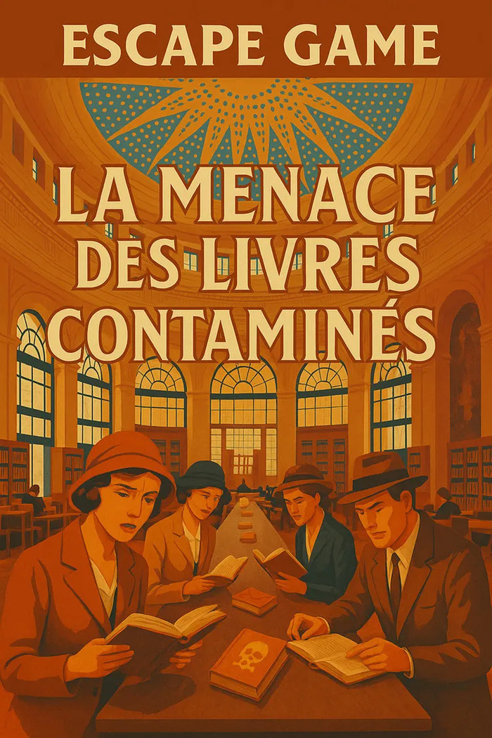 Escape game : « La menace des livres contaminés », Bibliothèque d’étude et du patrimoine, Toulouse