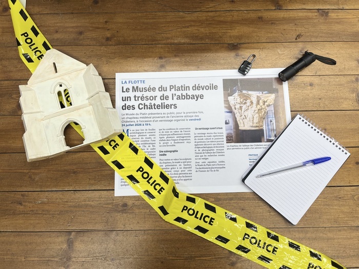 Escape game : L&rsquo;œuvre disparue, Musée du Platin, La Flotte