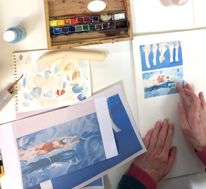 ETE 2 - ADULTES - AQUARELLE (APRES-MIDIS) Ferme saint Sauveur