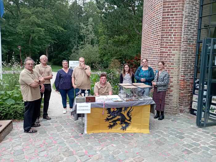 Expo Pigeons Renescure château Philippe de commyne Renescure