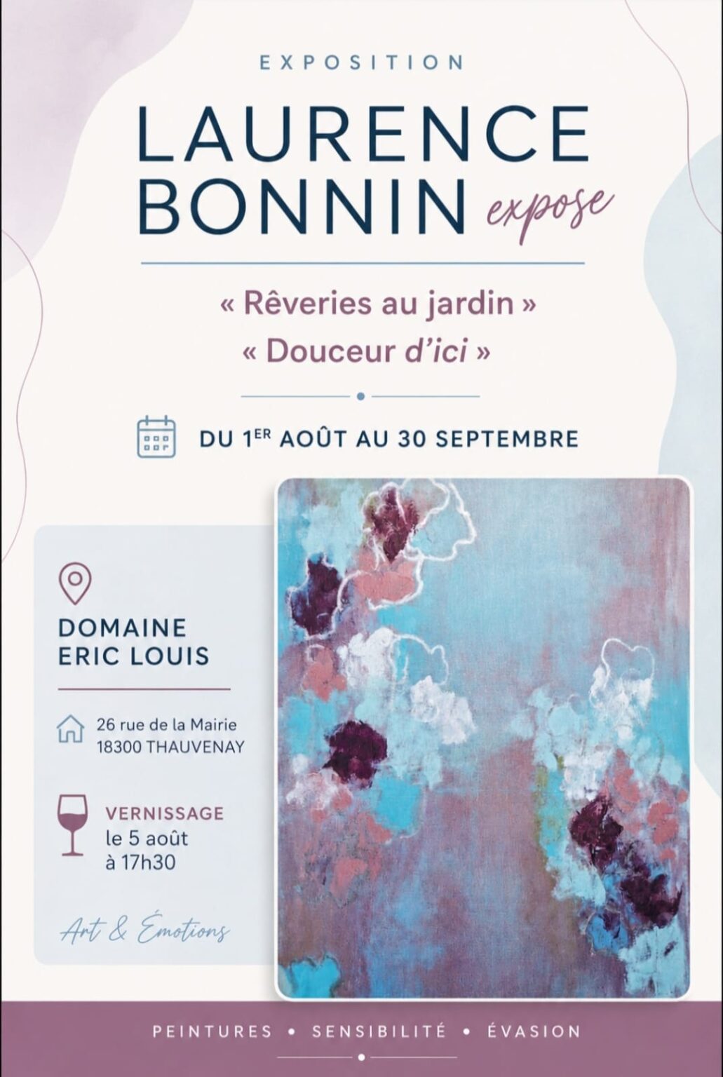 [Expo]: Rêverie au jardin et Douceur d&rsquo;ici  Thauvenay
