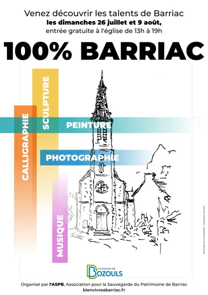 Exposition 100% Barriac  Bozouls 2026-07-26