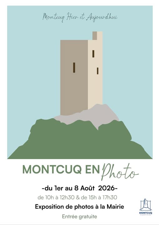 Exposition à la mairie Montcuq en photo 1 rue du Pla Montcuq-en-Quercy-Blanc 2026-08-01