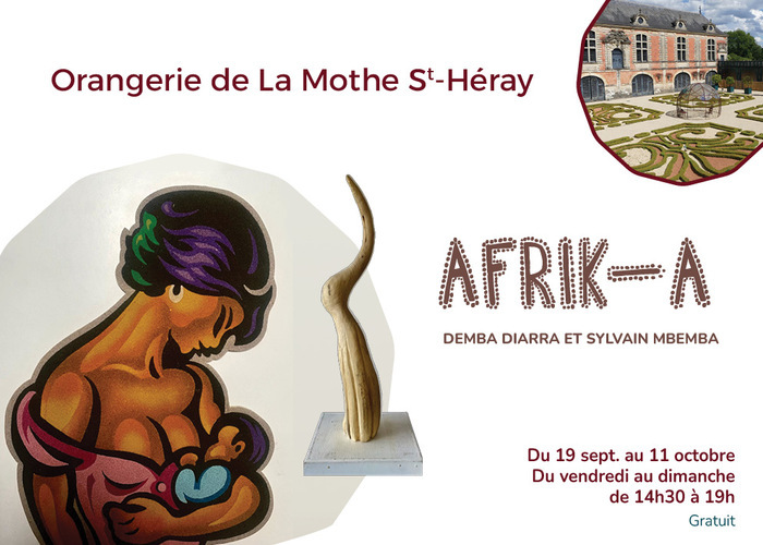 Exposition : Afrik-A, L’Orangerie, La Mothe-Saint-Héray