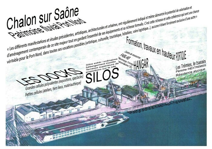 Exposition au Port Nord de Chalon-sur-Saône Port Nord de Chalon-sur-Saône Chalon-sur-Saône