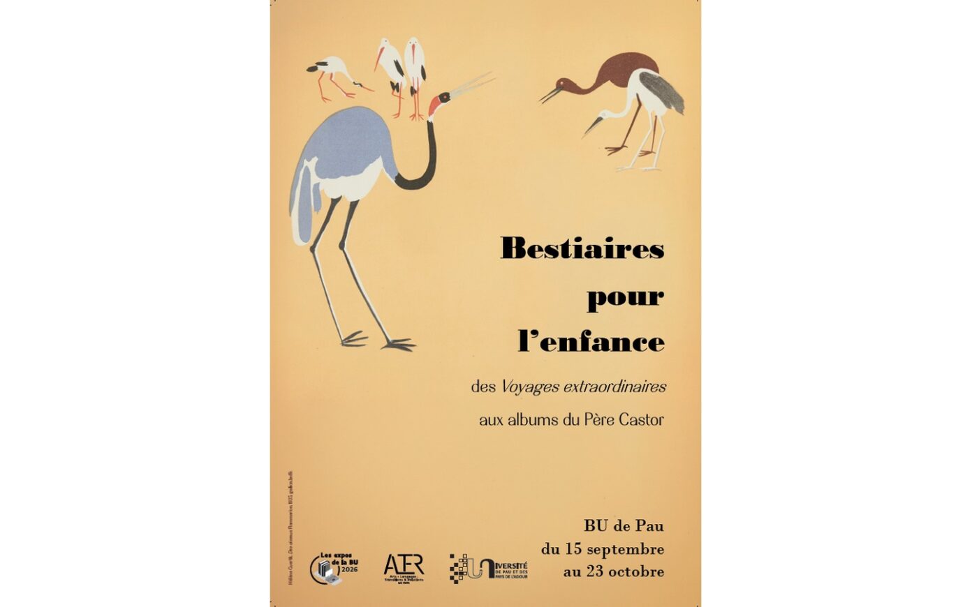 Exposition: Bestiaires pour l’enfance, des Voyages extraordinaires aux albums du Père castor Rue Saint-John Perse Pau