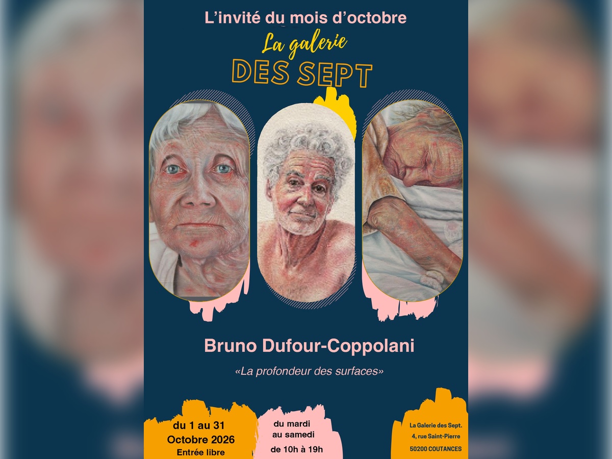 Exposition Bruno Dufour-Coppolani La profondeur des surfaces Peinture 4 Rue Saint-Pierre Coutances 2026-10-01
