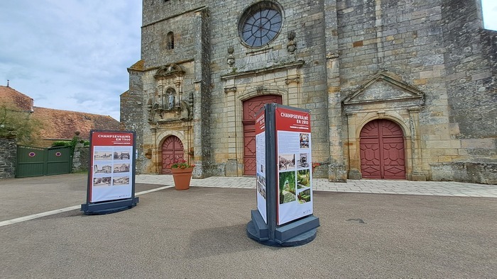 Exposition : Champsevraine en 1900, Église de Bussières-lès-Belmont, Champsevraine