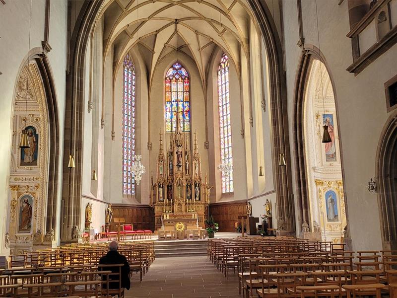 Exposition Chemin d’art sacré Église des Jésuites Molsheim