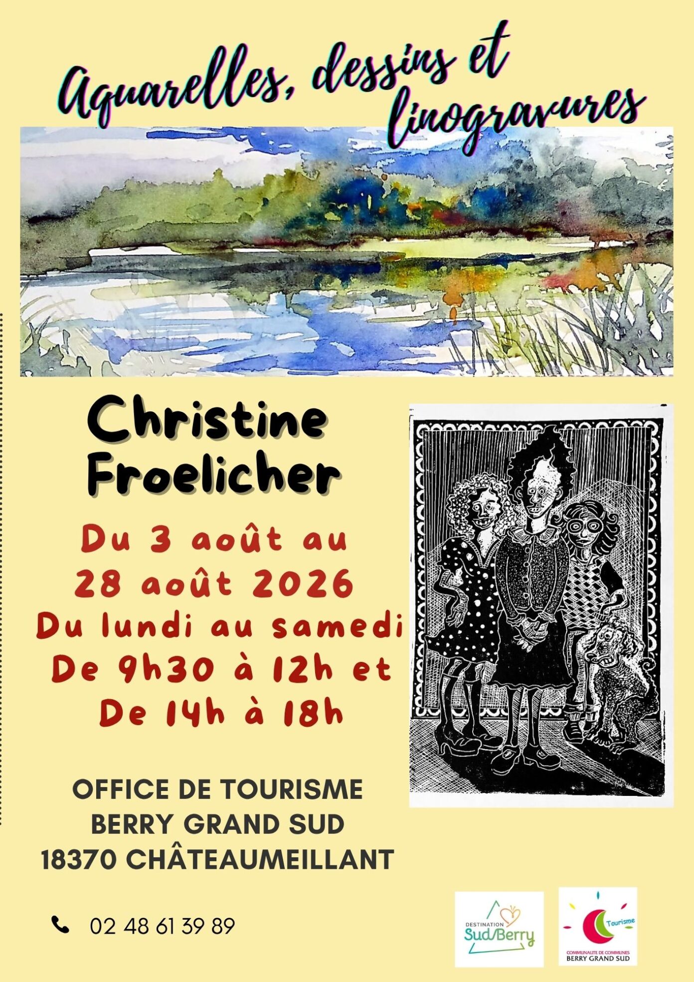 Exposition Christine Froelicher Châteaumeillant