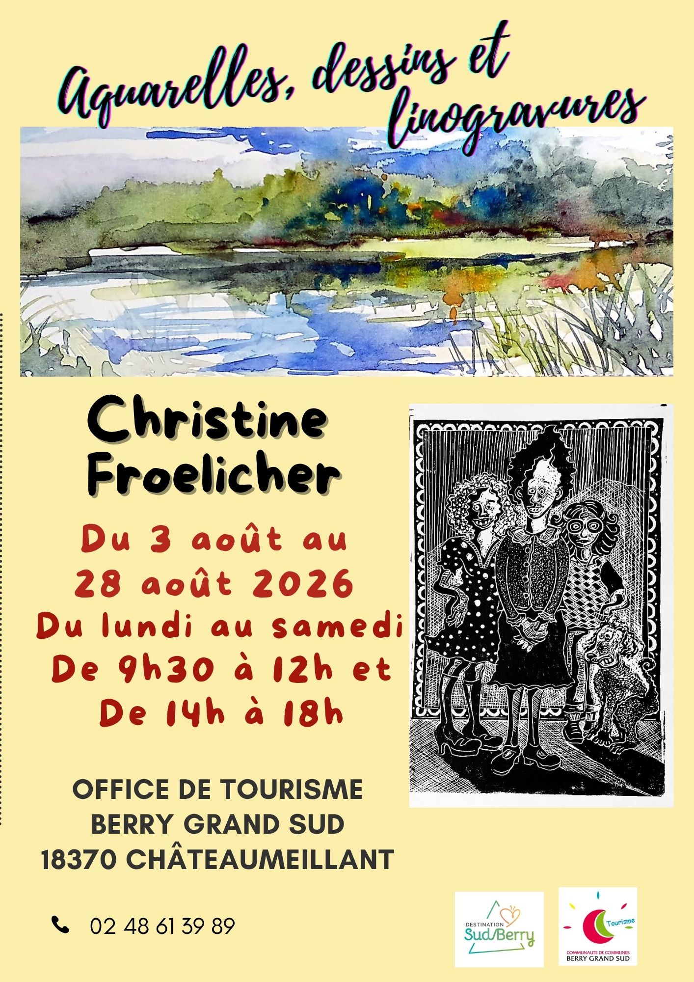Exposition Christine Froelicher Châteaumeillant