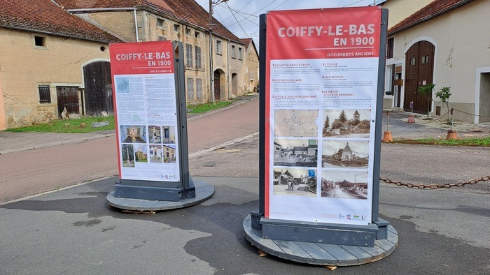 Exposition : Coiffy-le-Bas en 1900, Église de la Vierge-en-sa-Nativité, Coiffy-le-Bas