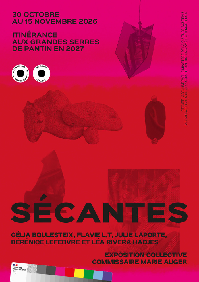 Exposition collective Sécantes #2, Grandes serres de Pantin, Pantin
