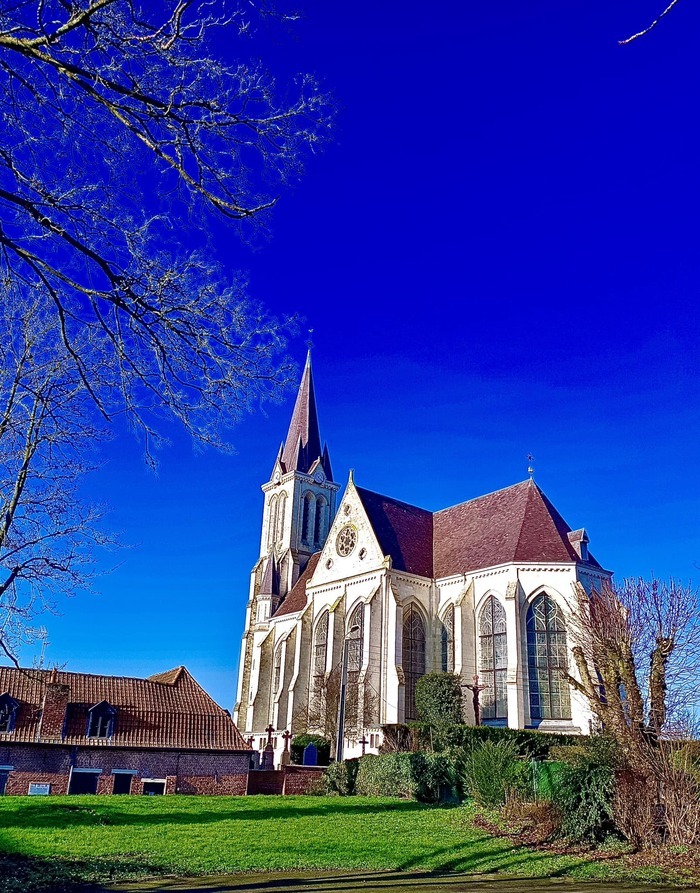 Exposition dans l’Église, Église Saint-Pierre, Bouvines