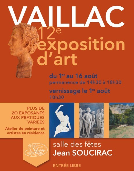 Exposition d’art au Festival FestiVaillac Vaillac Cœur de Causse