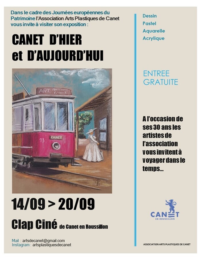 Exposition d’arts plastiques, Clap Ciné, Canet-en-Roussillon