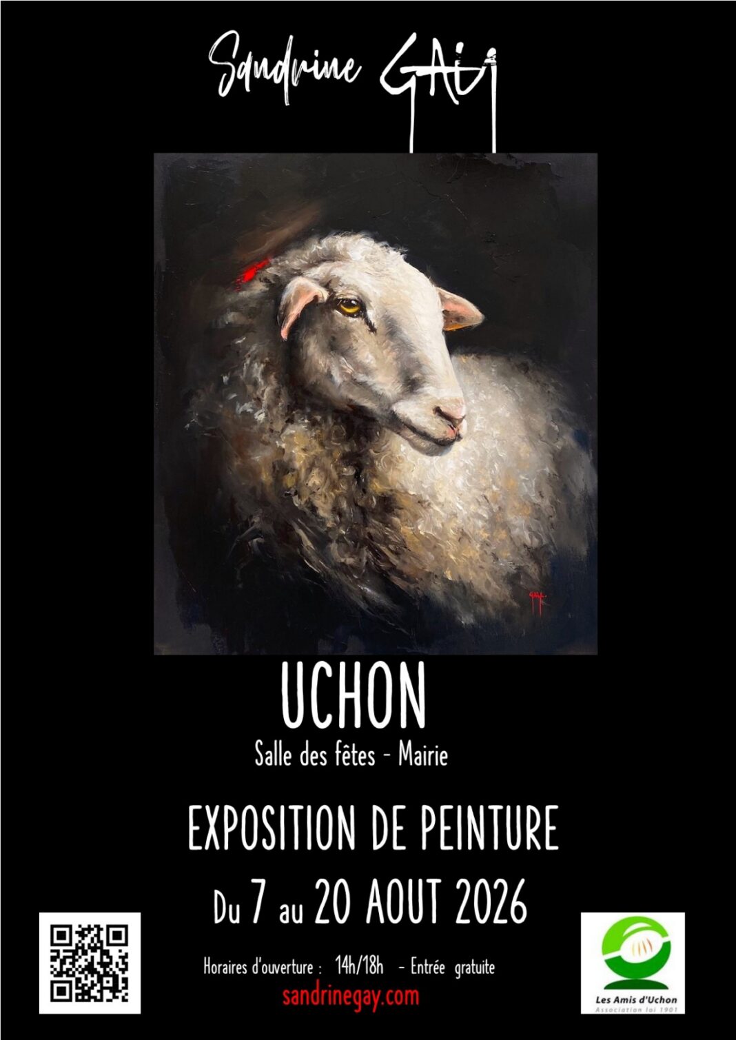 Exposition de peinture Salle des fêtes de la mairie Uchon