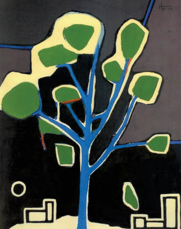 Exposition de peintures de Hervé Chevallier Aubazines