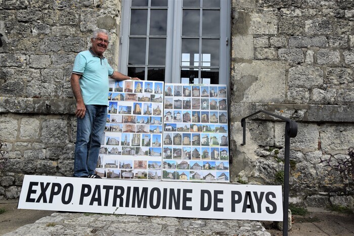 Exposition de photos du « petit » patrimoine local, Château de Saussignac, Saussignac