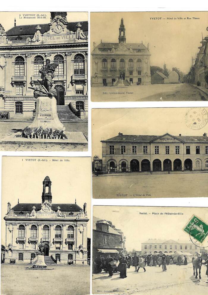 Exposition : découvrir la ville par les archives, Hôtel de Ville, Yvetot