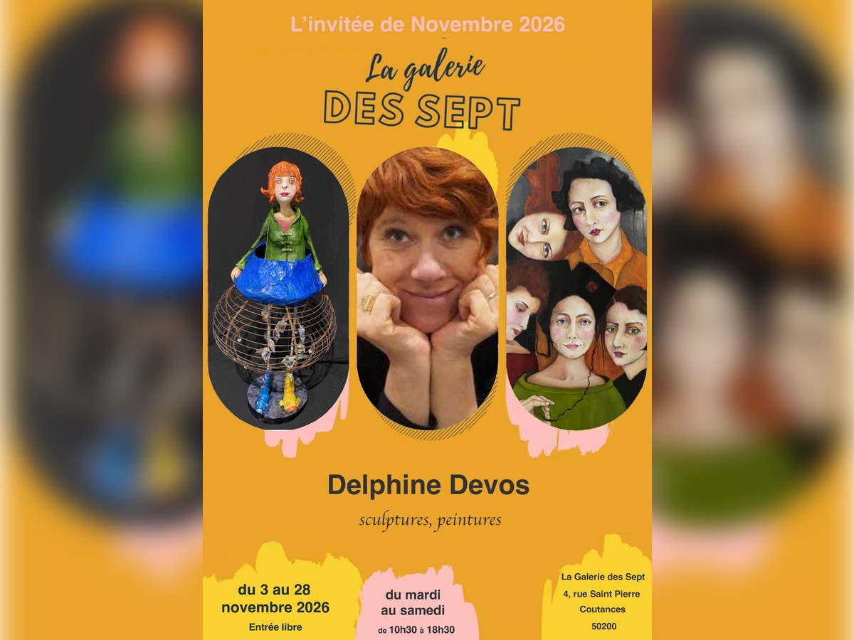 Exposition Delphine Devos Sculpture / peinture 4 Rue Saint-Pierre Coutances 2026-11-03