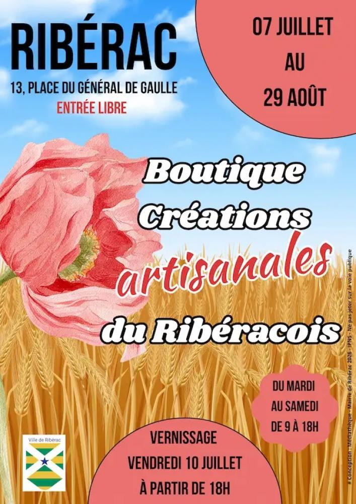 Exposition des Artisans d’Art du Ribéracois Centre Culturel Ribérac