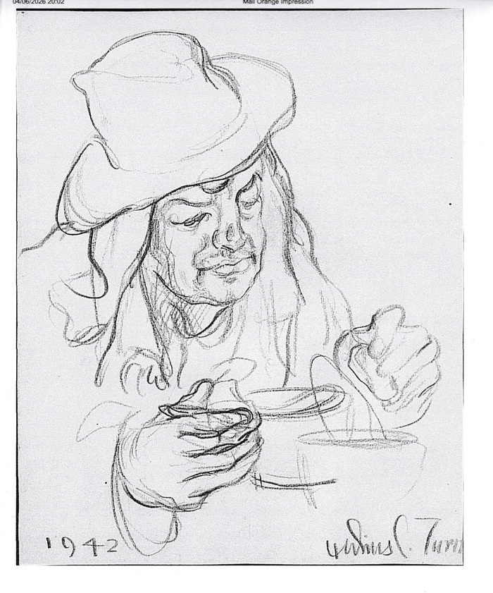 Exposition des oeuvres de Julius Turner, peintre interné au camp de Gurs, Maison du patrimoine, Oloron-Sainte-Marie