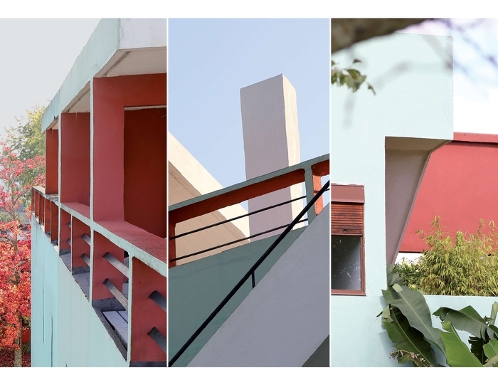Exposition « Destinations Le Corbusier, Promenades architecturales », Unité d&rsquo;habitation Le Corbusier de Firminy, Firminy