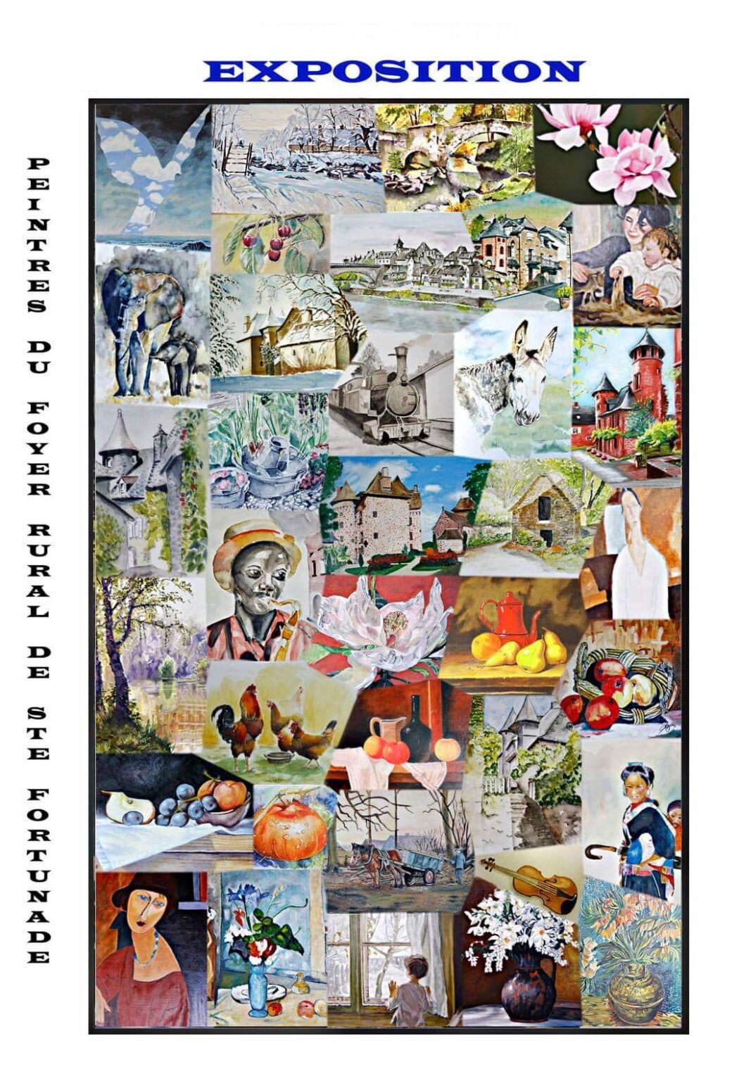Exposition du Foyer Rural de Sainte Fortunade Aubazines