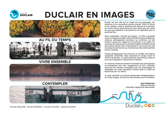 Exposition : Duclair en images, Bords de Seine, Duclair