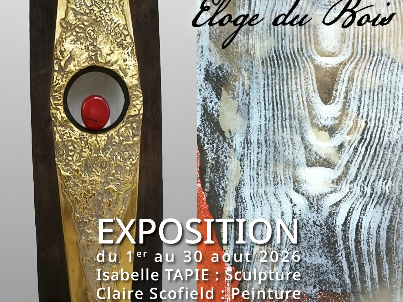 Exposition Eloge du bois THE petite GALLERY Monségur