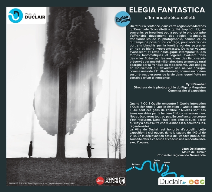 Exposition en plein air : Elegia Fantastica Mairie Duclair