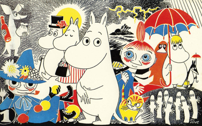 Exposition et projection « La vallée des Moomins » du 1er septembre au 3 octobre à la bibliothèque Aimé Césaire, Bibliothèque Aimé Césaire, Paris
