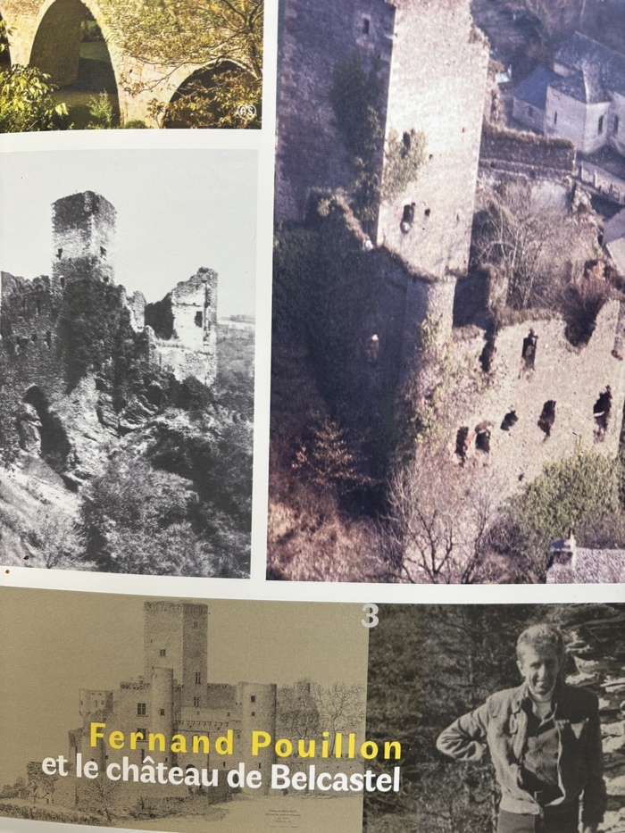 Exposition « Fernand Pouillon et le château de Belcastel », Village de Belcastel, Belcastel