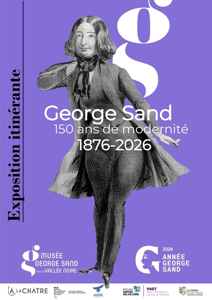 Exposition « George Sand, 150 ans de modernité « , Centre Charles Péguy, Orléans